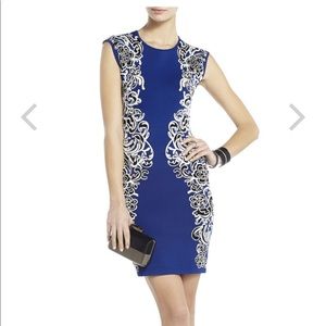 BCBGMaxAzria Ellena Jacquard Lace Dress
